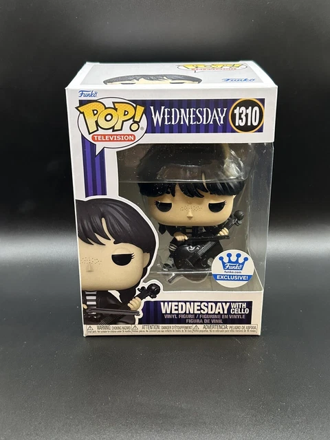 Funko POP! Wednesday 1310# Wednesday Addams with Cello Vinyl Action Figures