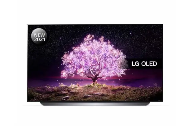 LG OLED55C14LB 55 Inch OLED 4K UHD Smart TV (SRP £925) *LINE DOWN SCREEN*