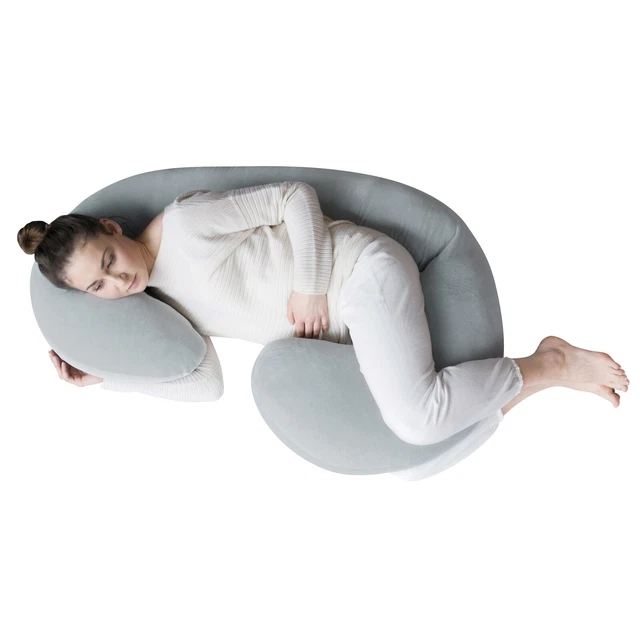 Cojín de almacenamiento Motherhood premium incl. funda gris claro EXCELENTE