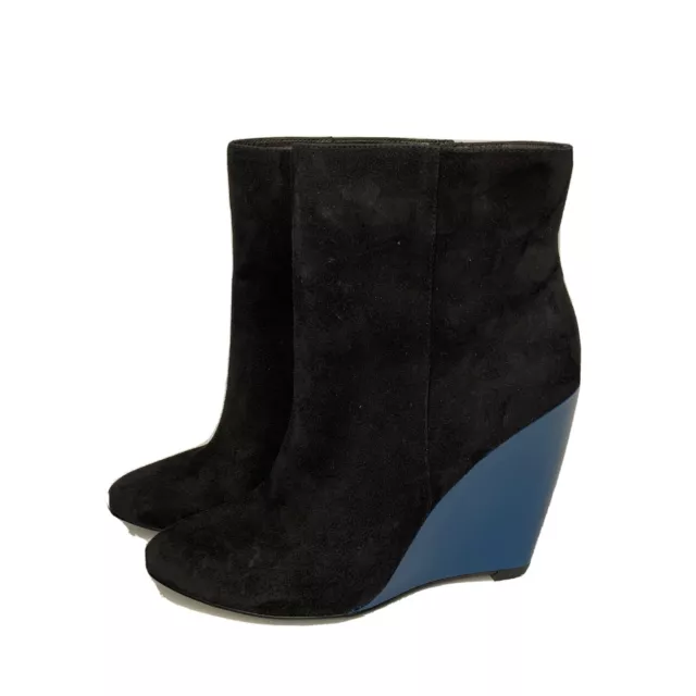 Pour La Victoire Suede And Leather Fashionable Booties Size~ US 8.5 ~ High Heels