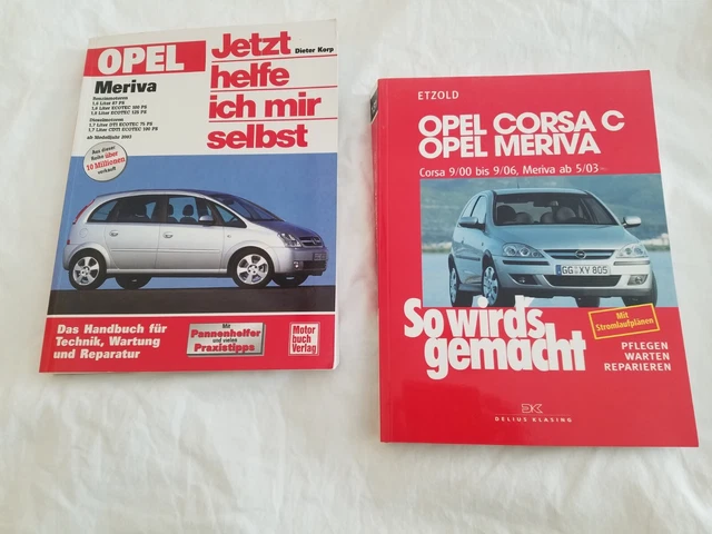 Jetzt Helfe Ich Mir Selbst Opel Astra J Pdf SO WIRDS GEMACHT Opel Meriva + Jetzt helfe ich mir selbst EUR 19,00