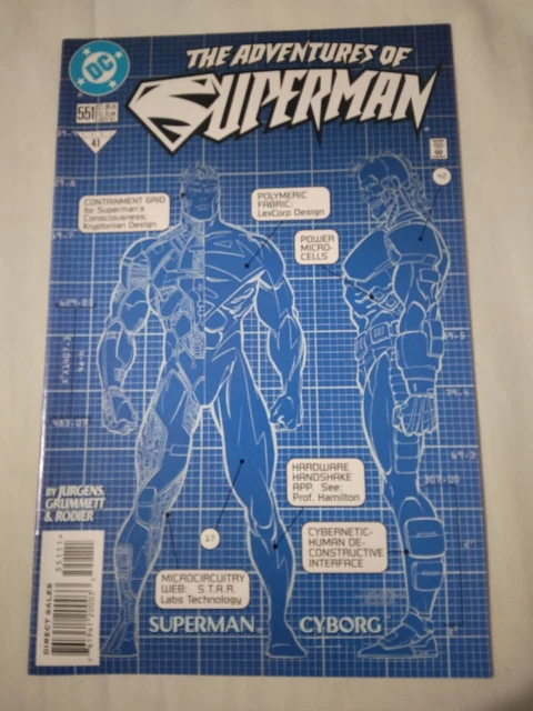 The Adventures Of Superman #551 DC Comics Oct 1997. We Combine Shipping