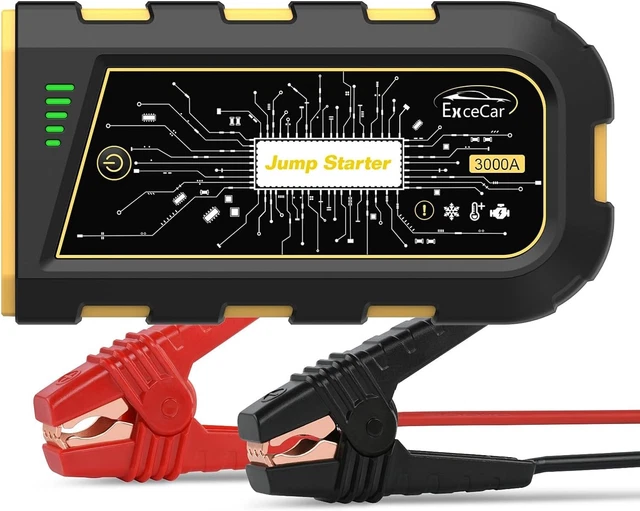 Jump starter ad alta potenza 3000A per auto camion barche moto booster avviatore