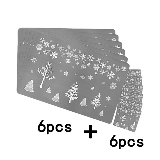 Cup Mat Tischsets Abendessen Tabelle Untersetzer Urlaub Zufuhr Zuhause 2