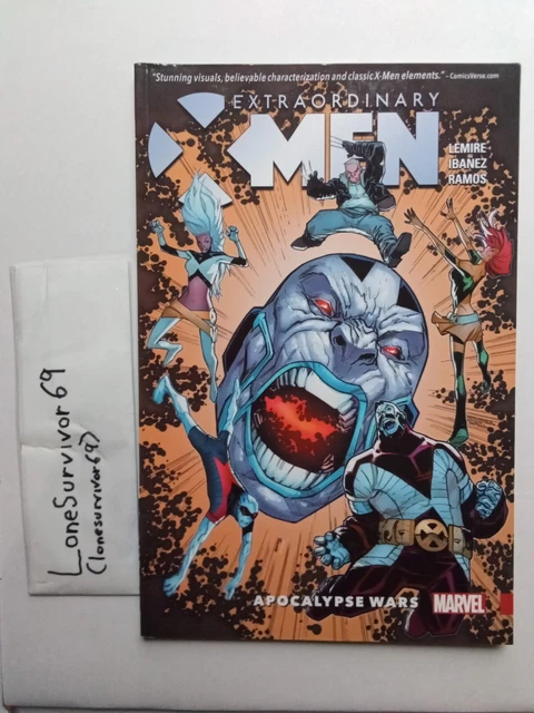 Extraordinary X-Men V.2: Apocalypse Wars (Trade Paperback) Oop! New & Unread!