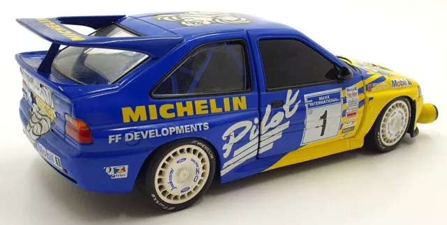 UT 1/18 Scale Diecast DC19923F - Ford Escort Cosworth WRC Pilot Michelin 2