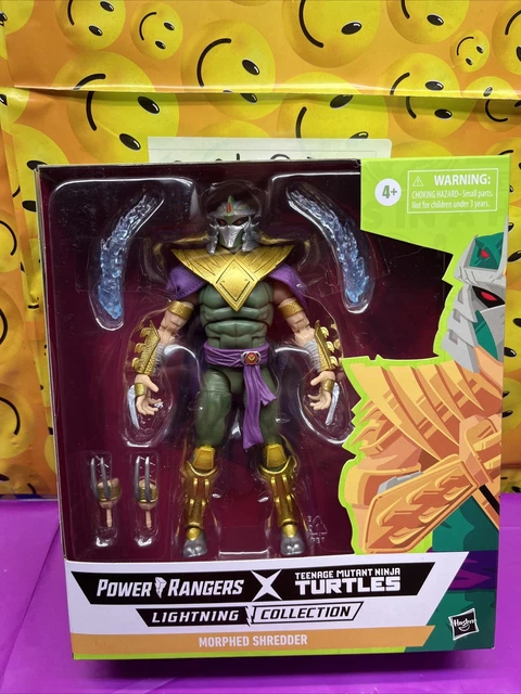 Hasbro Power Rangers Lightning Green Ranger Shredder Deluxe Action Figure
