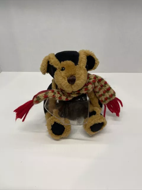 Dan Dee Collectors Choice Brown Bear With Scarf Bear Plush Stuffed Teddy Holder