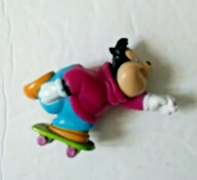 Disney Goof Troop P.J. Skate Boarding PVC 2 Inch Figure / Cake Topper