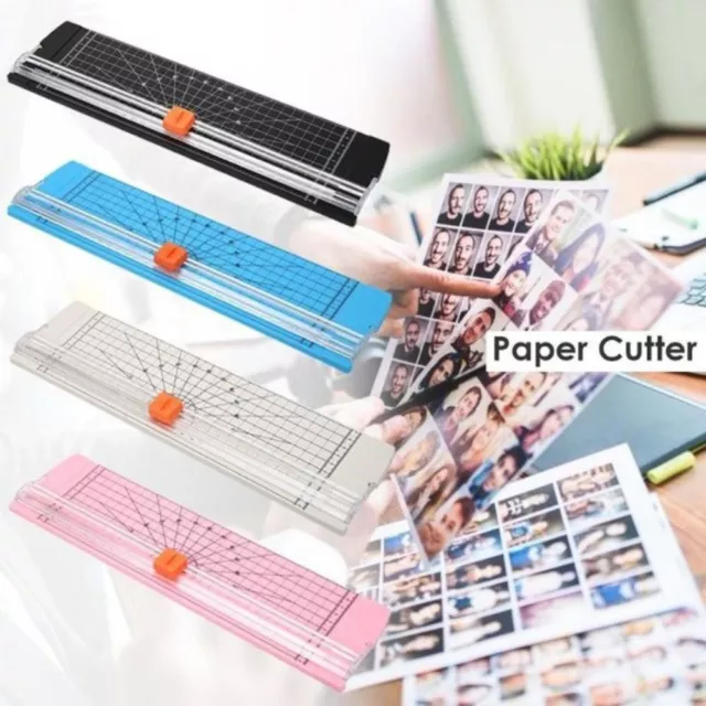 A4 Paper Cutter Trimmer Precision Rotary A5 Photo Card Craft Cutting Ruler  Mat
