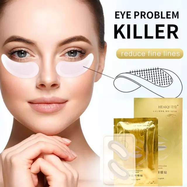 Microneedle Eye Mask Hyaluronic Acid Firming Lightening Dark Circles T3P2