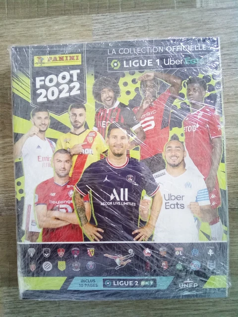 Panini Foot FRANCE 2022 Album 2022 Full Set + 542 Rookie RC Messi Stickers