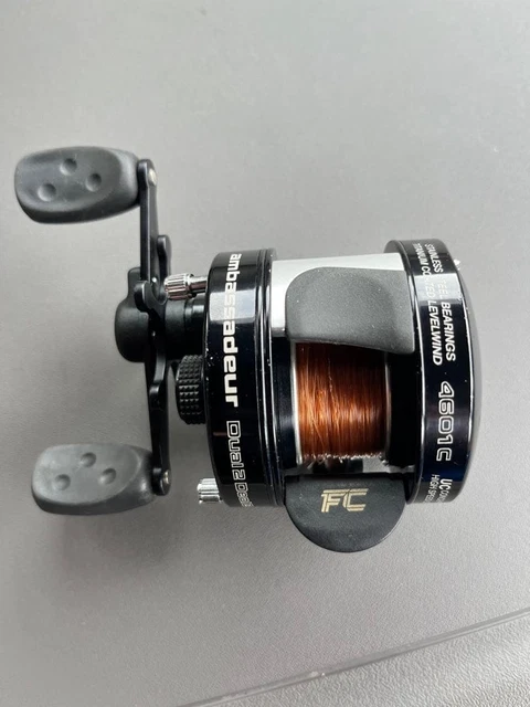 ABU GARCIA AMBASSADEUR 4601C Ultra Cast Round Baitcasting Reel