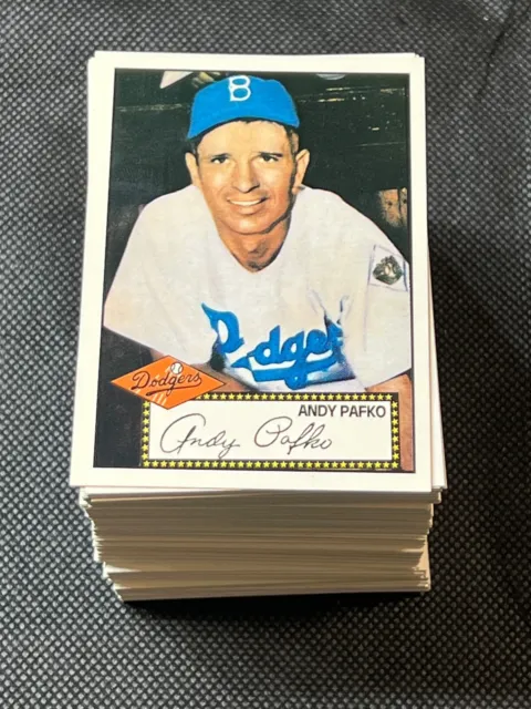 1995 Topps Archives Brooklyn Dodgers Complete Set (1-165)