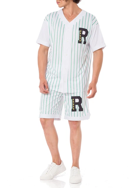 Redbridge Uomo Set Baseball Maglia E Pantaloni Tuta da Jogging Sport Sportivo