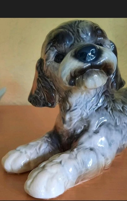 GOEBEL PUDEL WELPE Hund Porzellan Silbergrau EUR 35,00 - DE