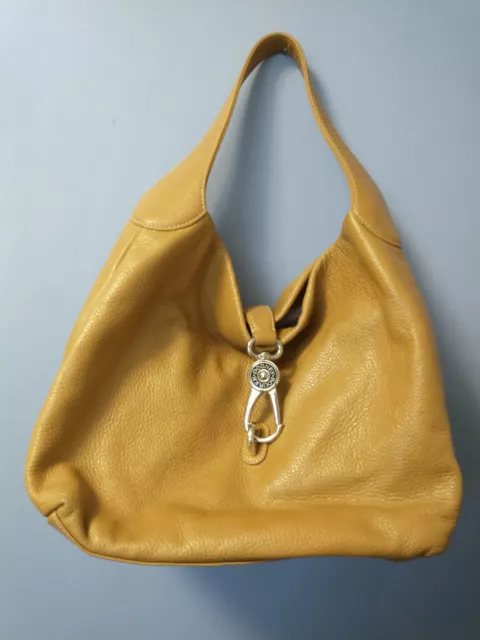 Dooney & Bourke Pebble Grain Small Logo Lock Shoulder Bag in Caramel*