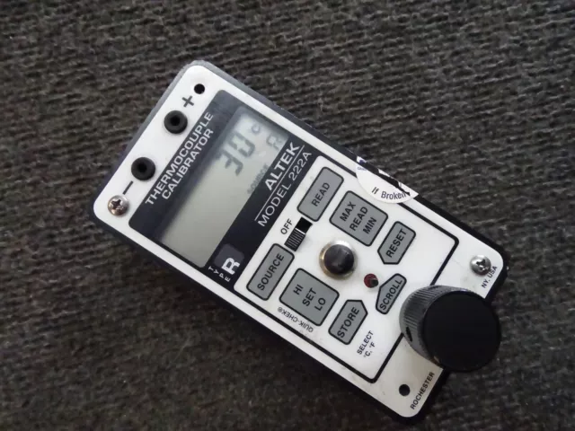 Altek 222A Thermocouple Calibrator Instrument