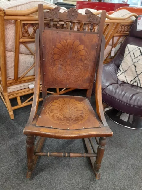 Antique Victorian Rocking Chair CS B92