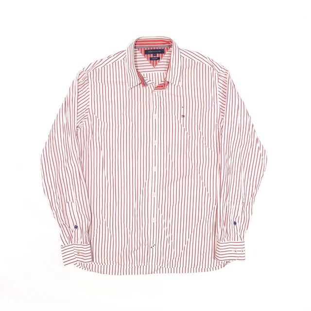 Camicia Uomo Casual In Flanella A Quadri - Maniche Lunghe, Chiusura Con Bottoni, Tasca Sul Petto, Morbida Misto Cotone, Taglia S Rossa