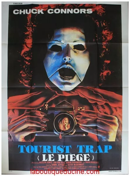 TOURIST TRAP LE PIEGE Affiche Cinéma Movie Poster David Schmoeller Chuck Connors