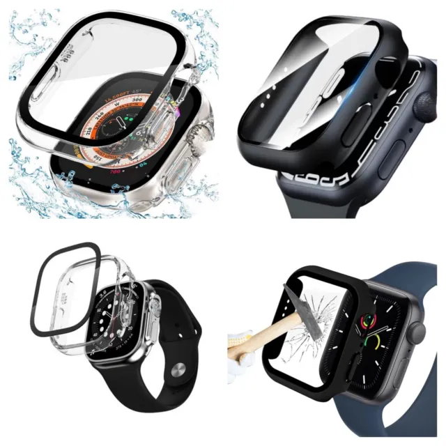 Schutzhülle für Apple Watch Series 4 5 6 SE 7 8+Ultra Case Cover Displayschutz