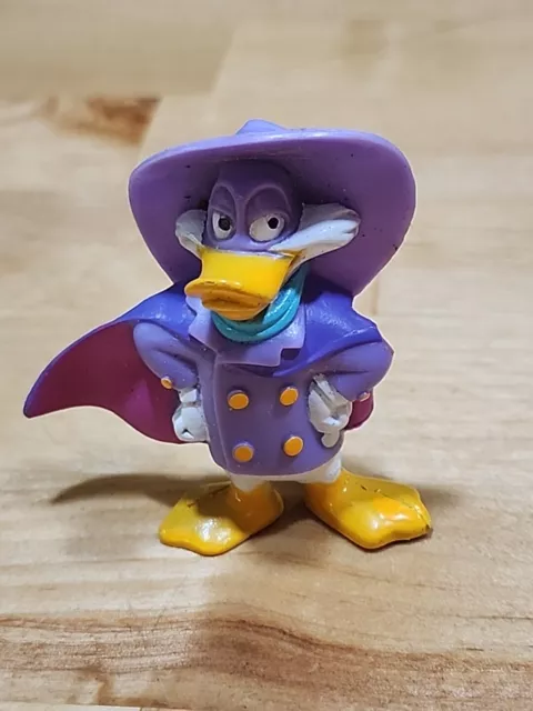 Vintage Disney Darkwing Duck PVC Figure Kelloggs 1992 Toy 2" ¿