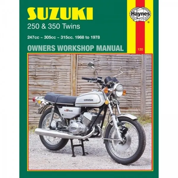 Suzuki Motorrad 250 und 350 Twins (1968-1978) repair manual Haynes