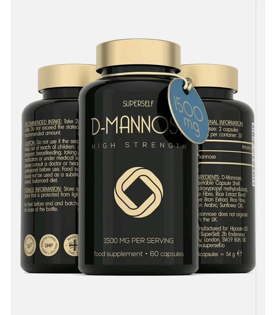 FEMACULT D-MANNOSE 180 Capsules By Numana Wellbeing | 1500mg Serving | Popular Support For Women Premium D Mannose Supplement - View #4