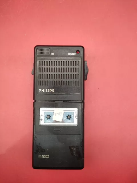 Philips LFH-0590/00 Retro Pocket Memo Mini Cassette Recorder / Dictaphone 590
