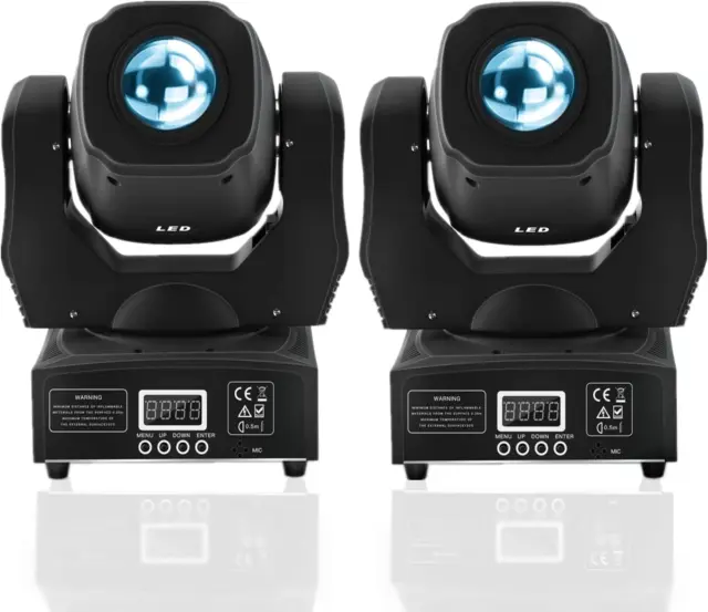 Teste Mobili Beam LED Moving Head DMX512 RGBW 60W Luce Da Palcoscenico Lampada a