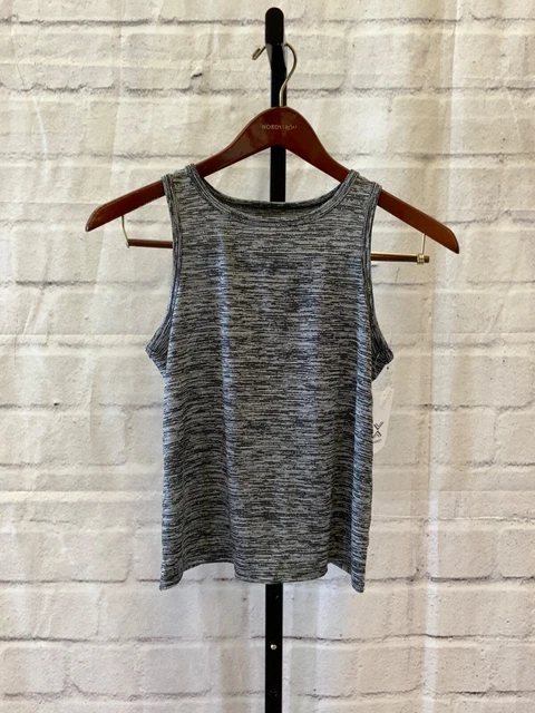 Xersion Everair Twist Back Tank Top, Big Girl's Size L, Black NEW MSRP $20