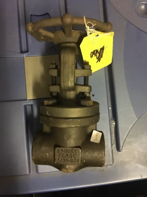 Bonney Forge 1 1/2"  forged steel gate valve