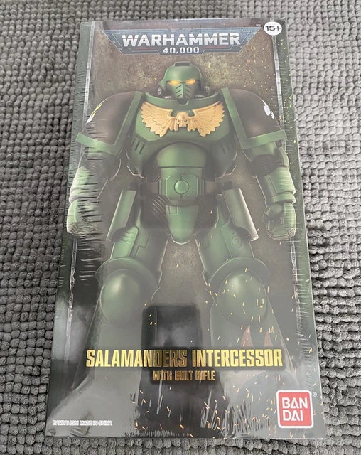 SPACE MARINE CHIBI SALAMANDERS Bandai Advent Primaris Intercessor Figure EUR 19,93 - FR