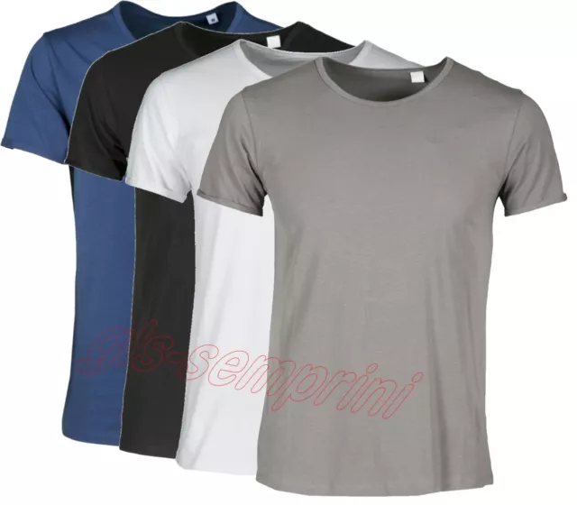 T-Shirt Manica Corta Maglietta Vintage Girocollo Cotone Uomo Payper Young