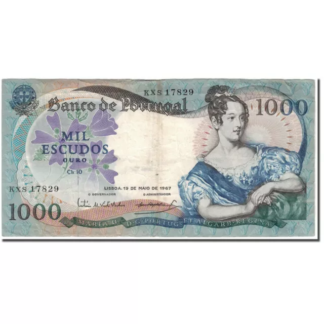 [#593073] Banknote, Portugal, 1000 Escudos, 1967-05-19, KM:172a, VF