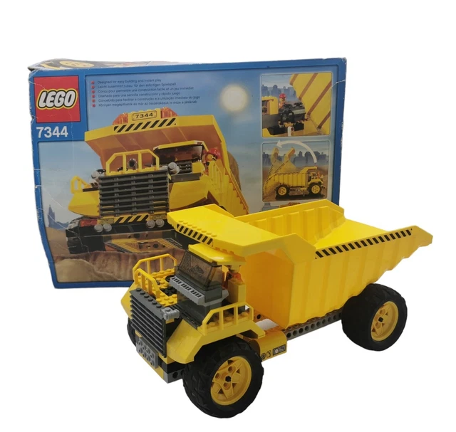 LEGO 7344 KIPPLASTER Dumper Muldenkipper Baustelle Kipper LKW Spiel ...