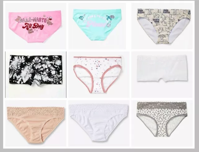 Rene Rofe Girls' 7-Pack Bikini Panties