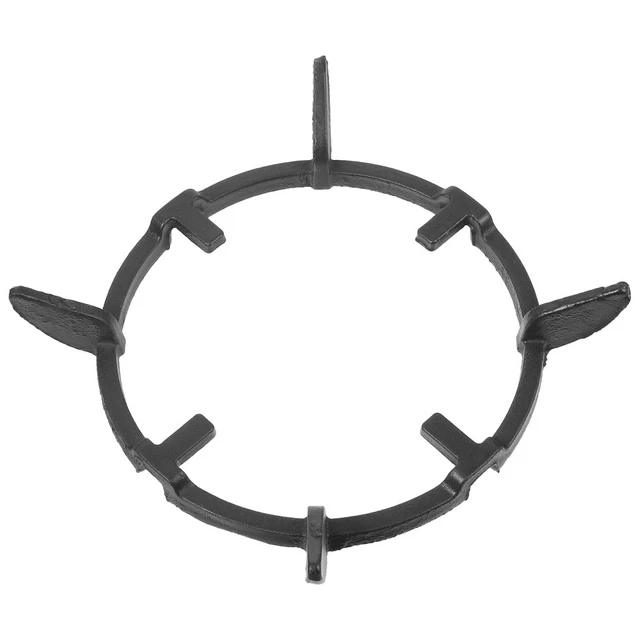 1pc Grilles de poêle en fonte Cuisinière à Wok support