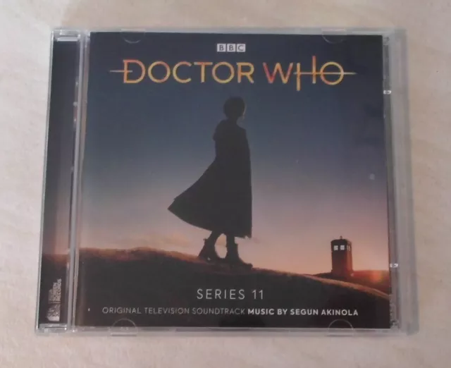 Dr Doctor Who Series 11 Original Television Soundtrack 2 CD Segun Akinola - RARE