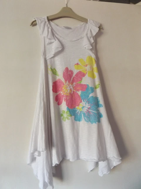 Next pretty flower dress/ top with flowers aged 10 Years