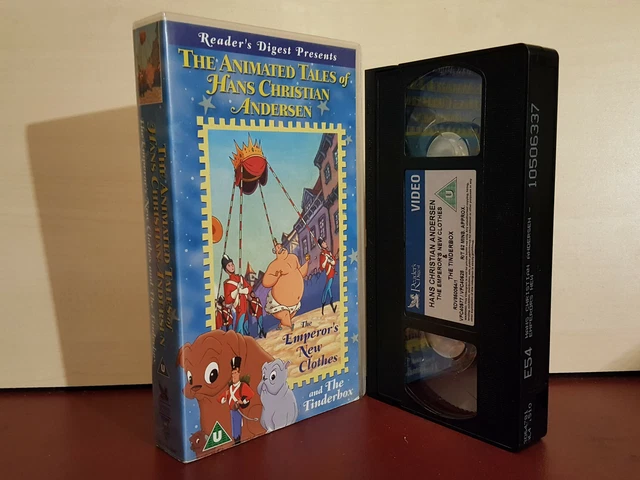 THE ANIMATED TALES Hans Christian Andersen - PAL VHS Video Tape (T151 ...