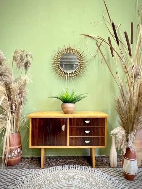 60ER JAHRE MID Century Kommode Anrichte Sideboard Vintage 50Er Alt ...