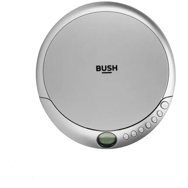 Bush Jog Proof Portable  Personal CD Player With Anti-shock Headphones -UK