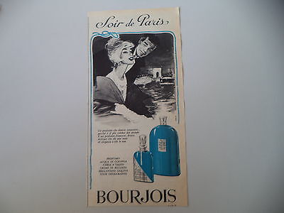 advertising Pubblicità 1961 BOURJOIS 