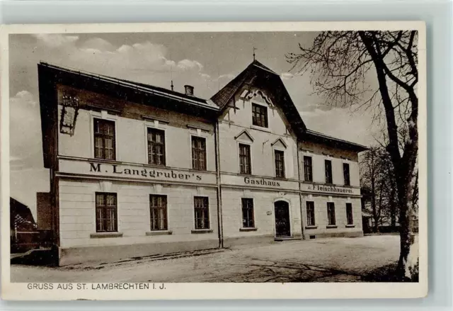 13211472 - Lambrechten Gasthaus und Fleischhauerei, Metzger Ried im Innkreis,