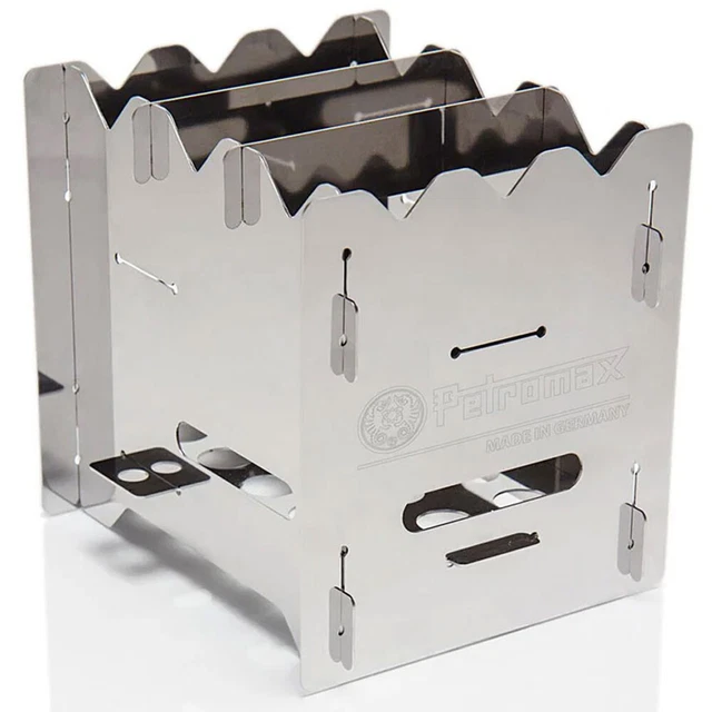 Cuisinière De Camping Pliante Ultra Portable - Poêle à Bois Pour Jardin, Randonnée Et Barbecues En Plein Air