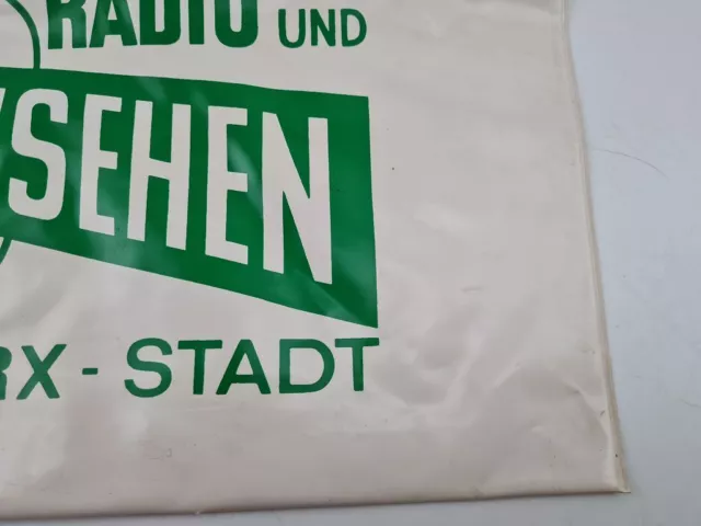 Reklame Tüte DDR 25 Jahre VEB Radio und Fernsehen Karl-Marx-Stadt #242213 3