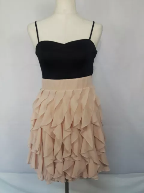 H&M Dress Layered Sleeveless Size 8 Prom Dance Party Wedding Anniversary