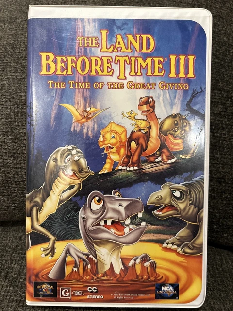 THE LAND BEFORE Time III: The Time of Great Giving (VHS, 1995